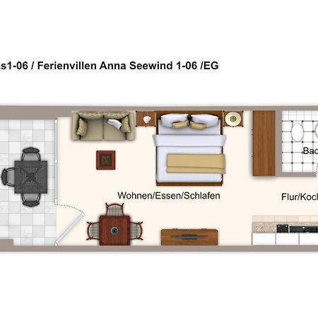 Apartmentvilla Anna See Apartmentvilla Anna See 1-06 Langeoog Eksteriør billede